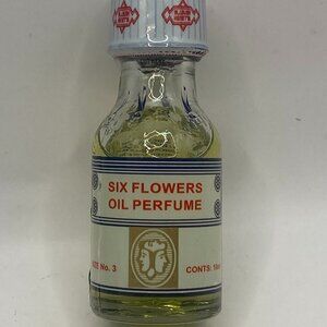 SIX FLOWERS Perfume Oil 18ml. Original. Alcohol free